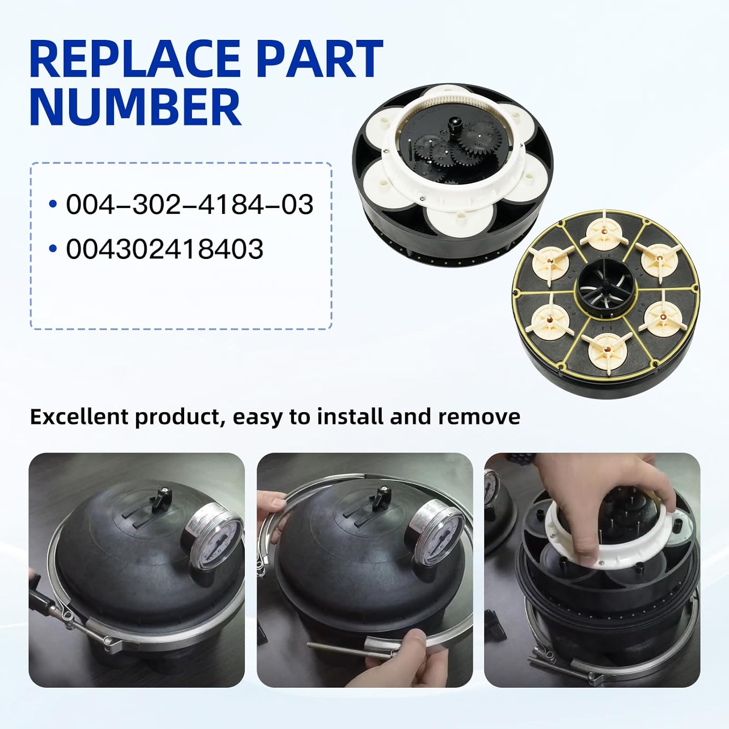 Paramount | 004302418403 | 2" 6-Port Water Valve Paramount