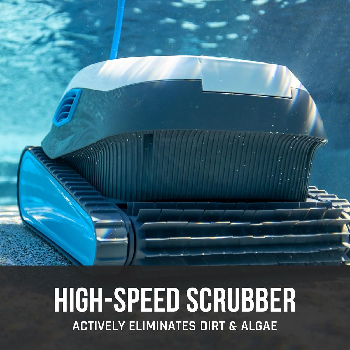 Hayward | W3RCH431CU | R130 Robotic Cleaner - Dual Scrubbing Brushes, Tangle-Free Cable, Top Load Easy Clean Basket, Smart Navigation, Fine/Ultra Fine Filters for In-Ground Pools up to 50ft Hayward