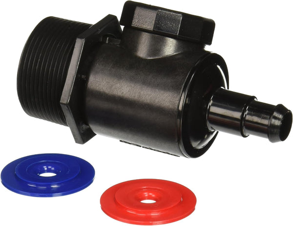 Polaris | 9-100-9005 | Black UWF Connector Assembly | Replacement Universal Wall Fitting Connector