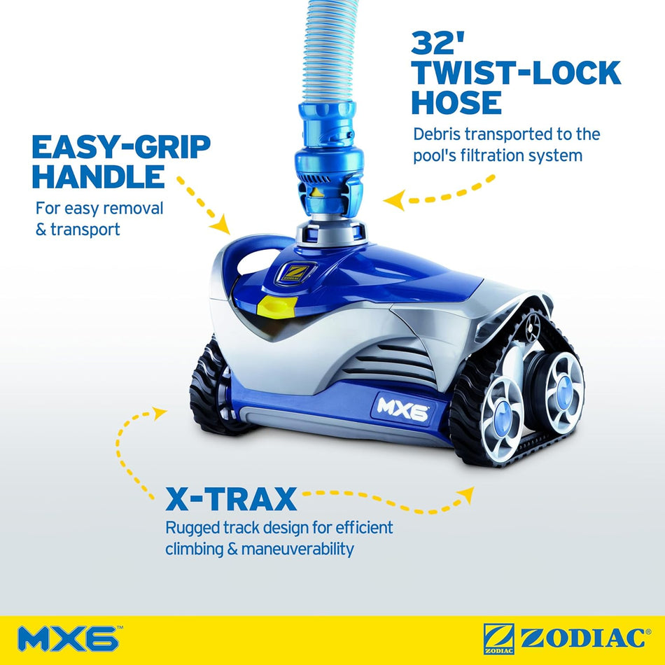 Polaris | MX6EL | Baracuda MX6 Elite Suction Pool Cleaner