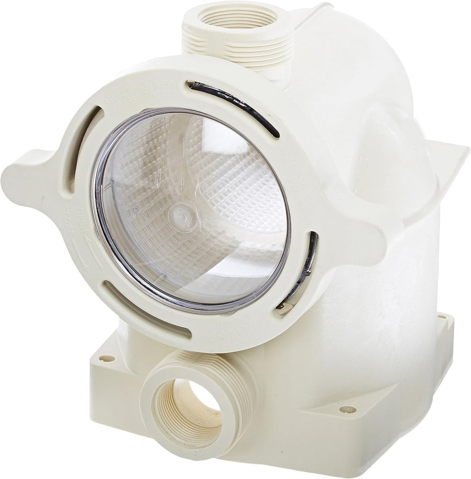 Pentair 353010. Strainer Pot Assembly for SuperFlo Variable Speed Pumps. Replacement Part.