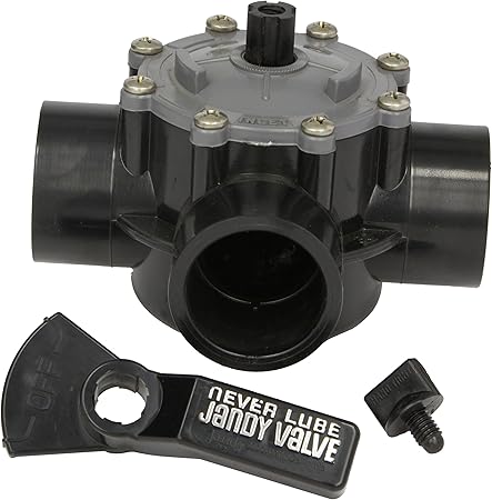 Jandy | 4945 | NeverLube Positive Seal 3-Port Valve | 1.5"–2", Internal & External Stop