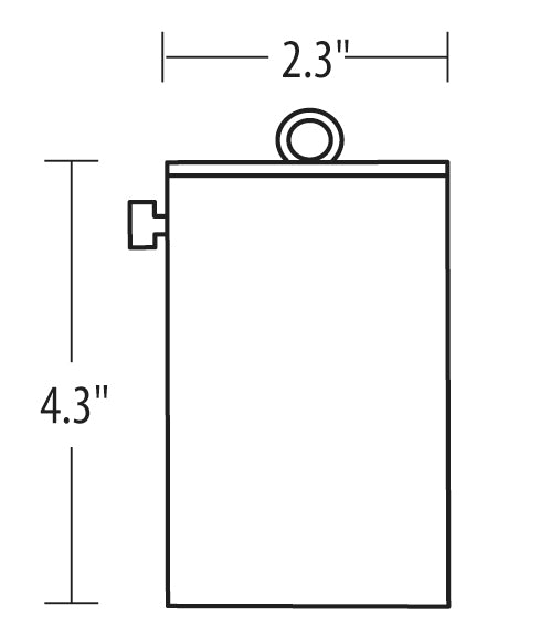 Sollos | 943021S | LED Hanging Light – Antique Brass - 12V - 35W Equivalent MR16, 2700K Warm White (7-10 day lead time)