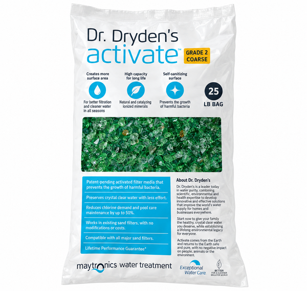 Maytronics | A999009 | Dr. Dryden's Activate Grade 2 Coarse 25 lb