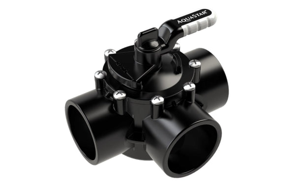 AquaStar | AVC20C | Black FlowStar 2-Way Check Valve