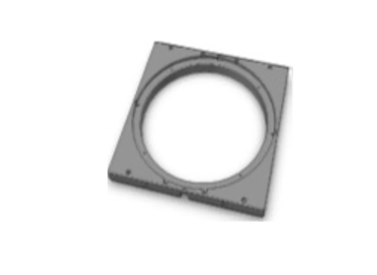 Afras 11064ACW Anti-Vortex ABS Drain Cover - 11.125 Inch Ring Plate Only