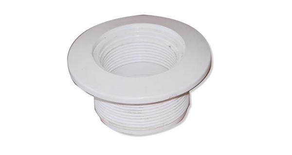 Afras FIP Inlet/Outlet Fitting with Brass Locknut for Vinyl Fiberglass, Steel, Wood and Fiber Panel Pools - 1-1/2
