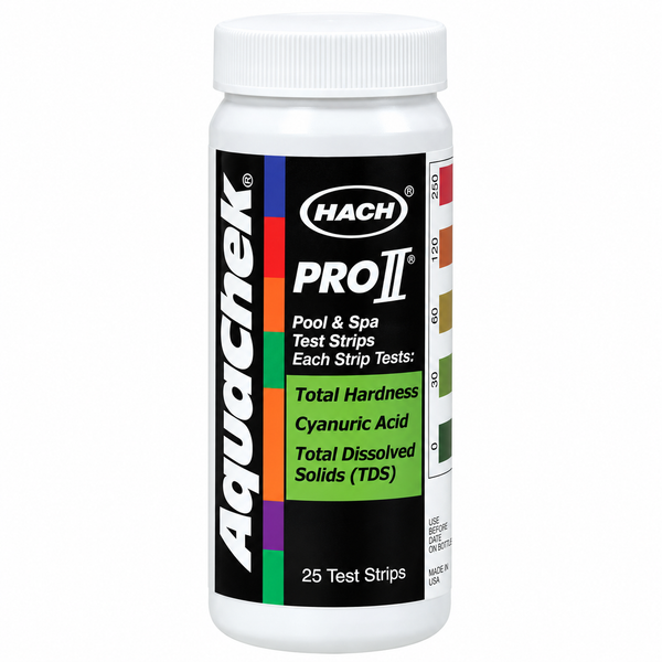AquaChek | 512084 | Pro II 4-in-1 Test Strips 25 Count