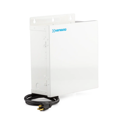 Hayward | W3AQ-TROL-RJ-TL | AquaTrol Salt Chlorination System with GLX-CELL-5 Salt Cell – Jet Fittings, Up to 18,000 Gal Hayward