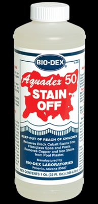 BioMINUSDex ADQ04 | Bio-Dex Aquadex 50 Stain Off Metal Remover 1 gal Bottle 4/Case