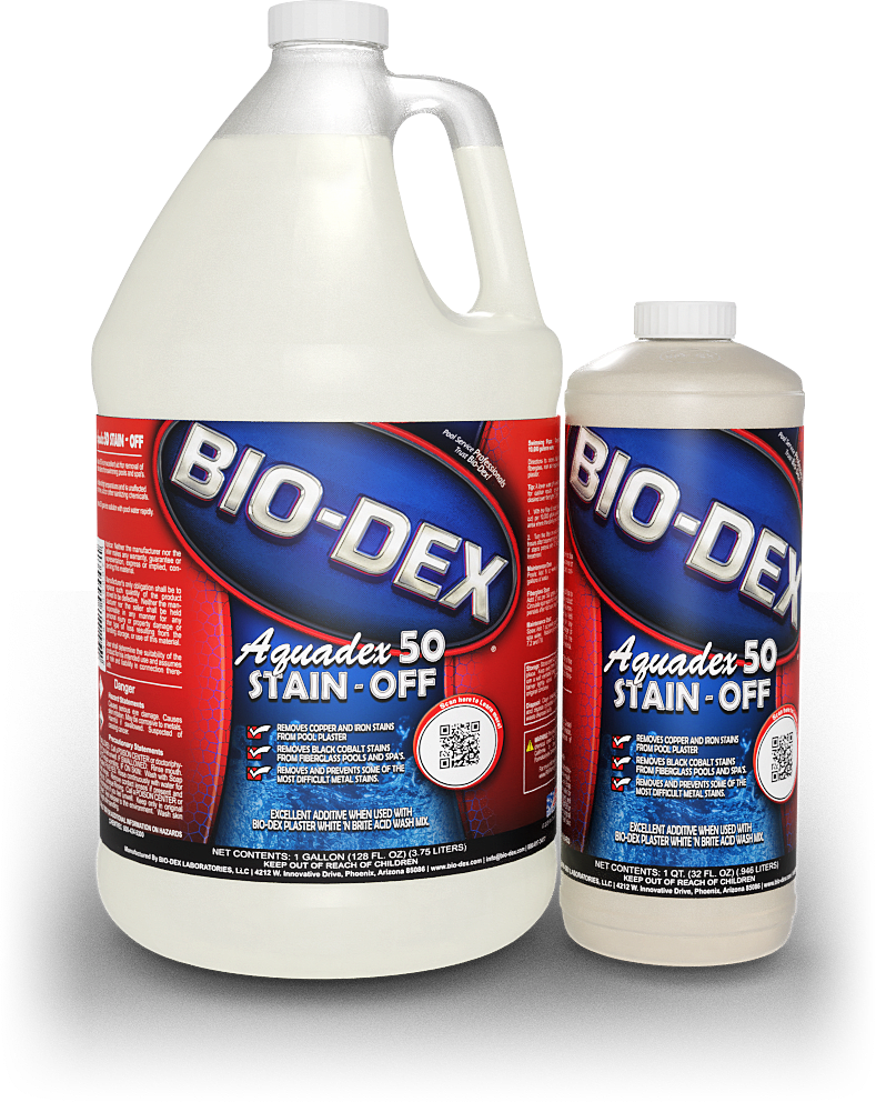 BioMINUSDex ADQ50 Bio-Dex Aquadex 50 Stain Off Metal Remover, 32 oz Bottle, 12/Case