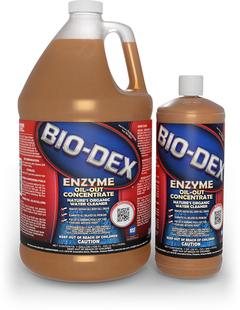 Bio-Dex BDX861032670 Oil-Out Enzyme, 1 gal Bottle, 4/Case