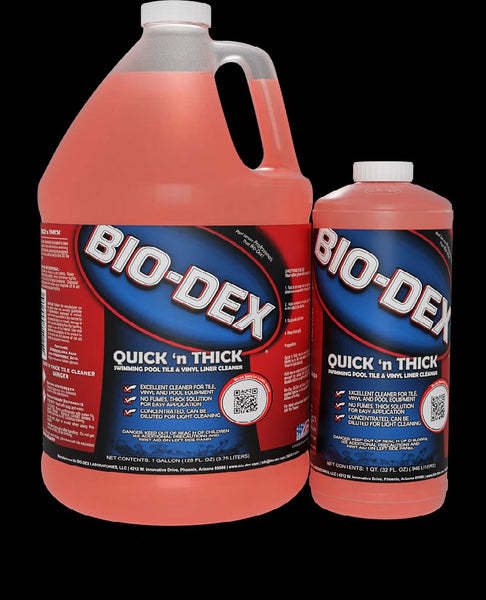 Bio-Dex BIOQT032 Quick 'N Thick Tile Cleaner, 32 oz Bottle, 12/Case