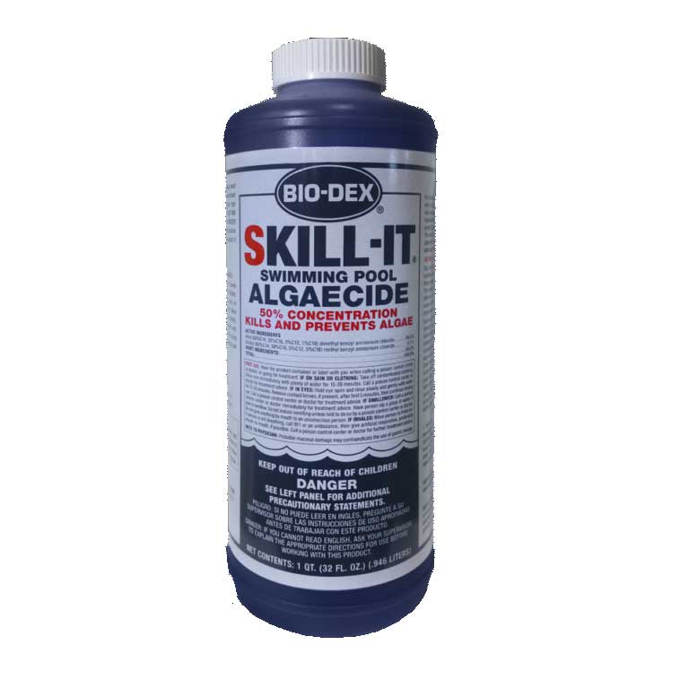 Bio-Dex SK132 Skill-It Algaecide, 32 oz Bottle, 12/Case