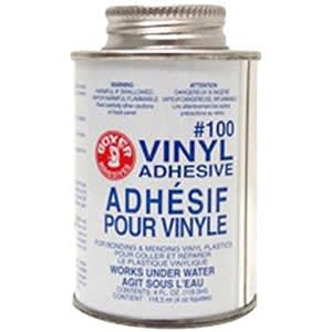 Union Laboratories INC 104 Vinyl Adhesive w/ Applicator, 4 oz Can