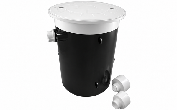 Super-Pro | 25504-001-000 | Gray Automatic Water Leveler with Lid