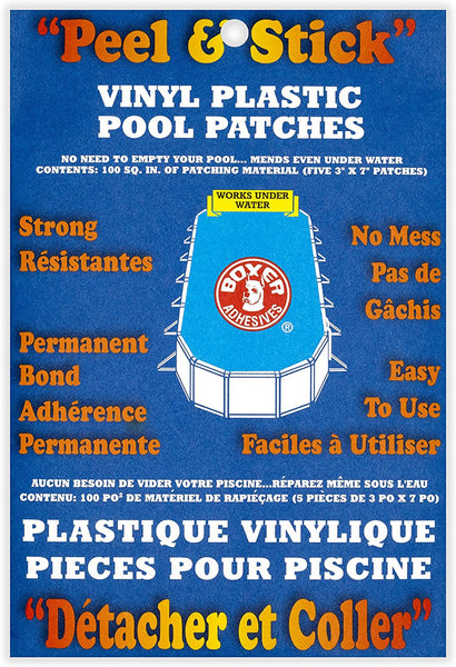 Boxer Adhesives | #10 | Vinyl Plastic Pool Patch Kit