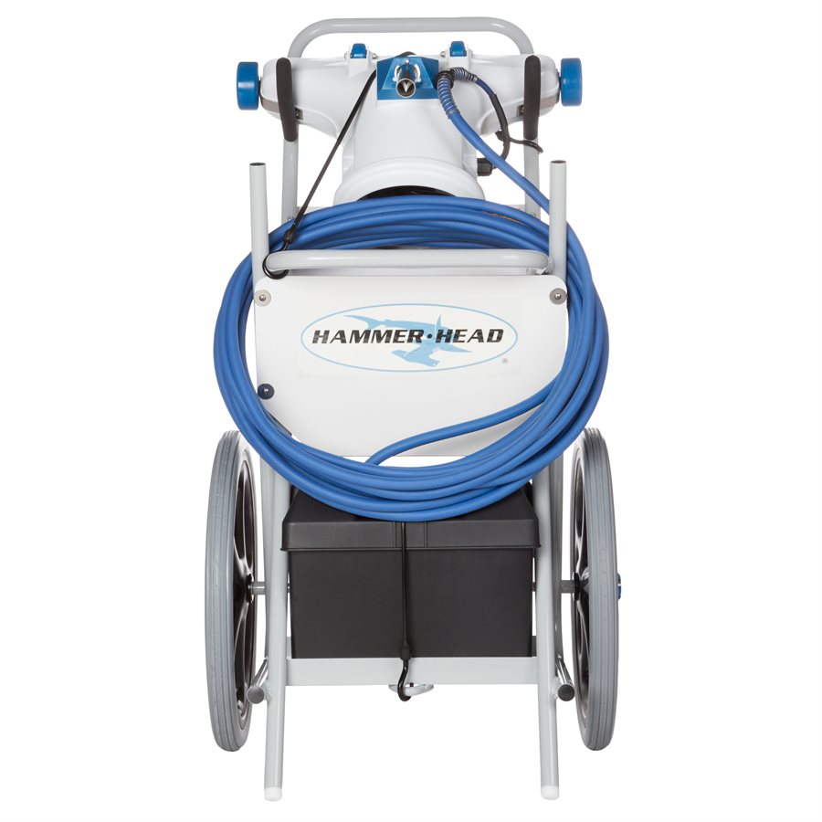 Hammer-Head | RESORT-30 | Resort-30 Portable Pool Vacuum | 30" Head, 60' Cord and Charger