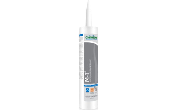 Chem Link | F1270WH | M-1 White Adhesive & Sealant 10.1 oz