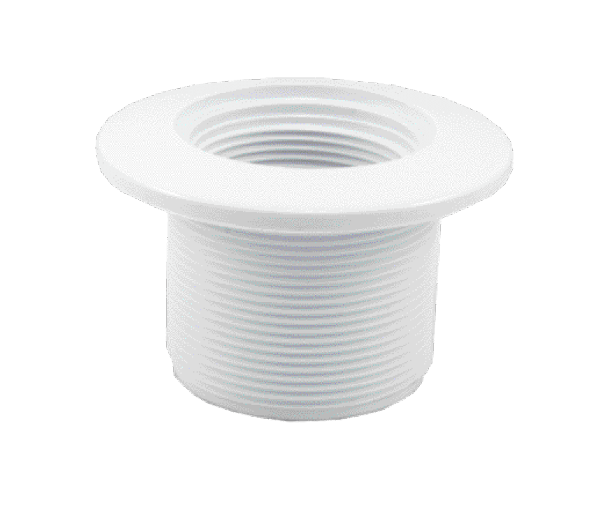 CMP 25523-001-000 Gnt Pool Fitting Gunite I/O Wall Return Fitting 1.5In FIP X 10.5In Socket - Gray