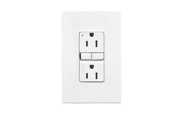 Eaton | GF15W-WP | Self-Test GFCI Receptacle with Wallplate
