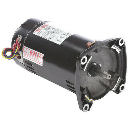 Q3102 Century Pool Pump Motor, Square Flange, 1HP 3Ph 208-230/460 48Y