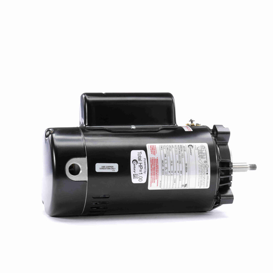 UCT1102 Century Pool Pump Motor 1HP 1 Phase 60Hz 230/115V 56J