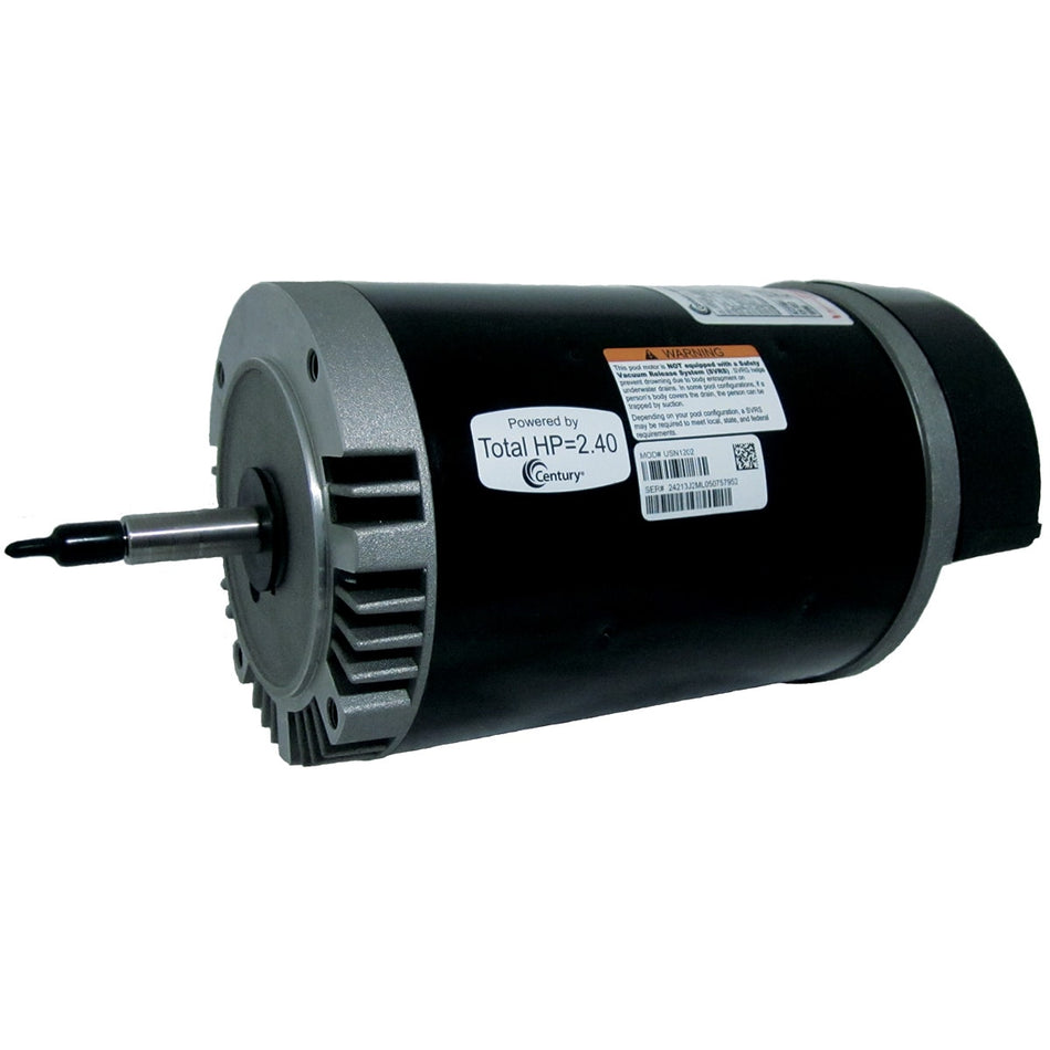 USN1202 Century Pool Pump Motor 2HP 1 Phase 60Hz 208-230/115V Y56J