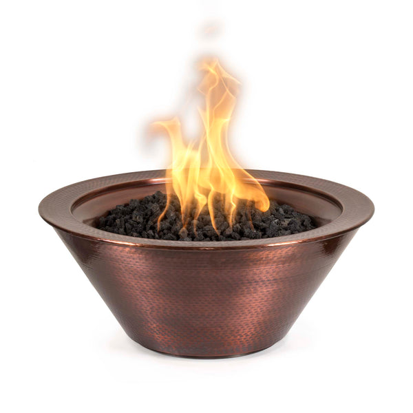 The Outdoor Plus | Cazo Fire Bowl – Hammered Patina Copper | 24