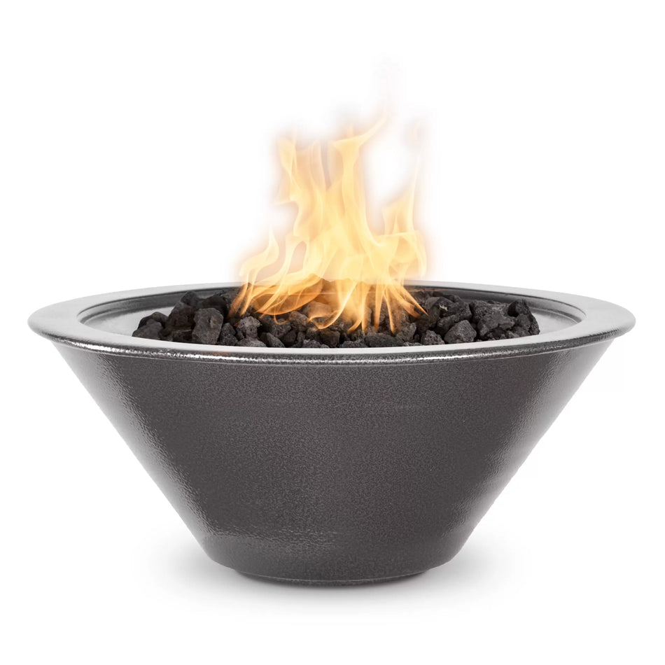 The Outdoor Plus | Cazo Fire Bowl – Metal Powder Coat | 24", 30", 36" | Multiple Finish Options | Liquid Propane (2 week lead time)