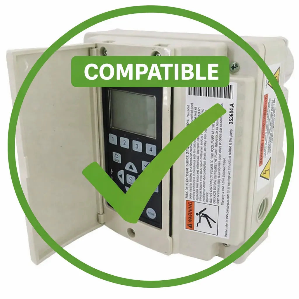 Pentair | 357527Z | IntelliFlo 2 & IntelliPro 2 Pump Drive Keypad – Replacement for Models 011028, 011055, 011056, 011057, 011059, 011060 Pentair