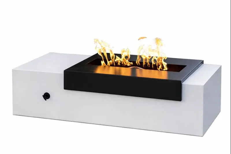The Outdoor Plus | Moonstone Fire Pit – Black & White Collection | Powder Coat | Multiple Sizes | 4 week lead time The Outdoor Plus