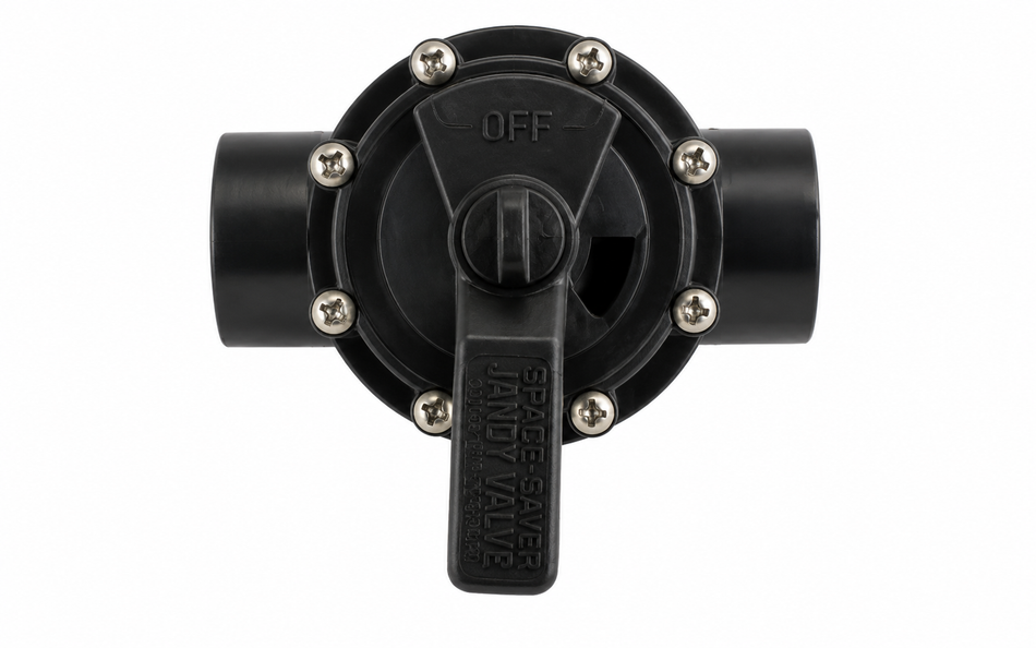 Jandy | 2724 | Positive Seal 2-Port Valve | 1.5"–2", Gray CPVC