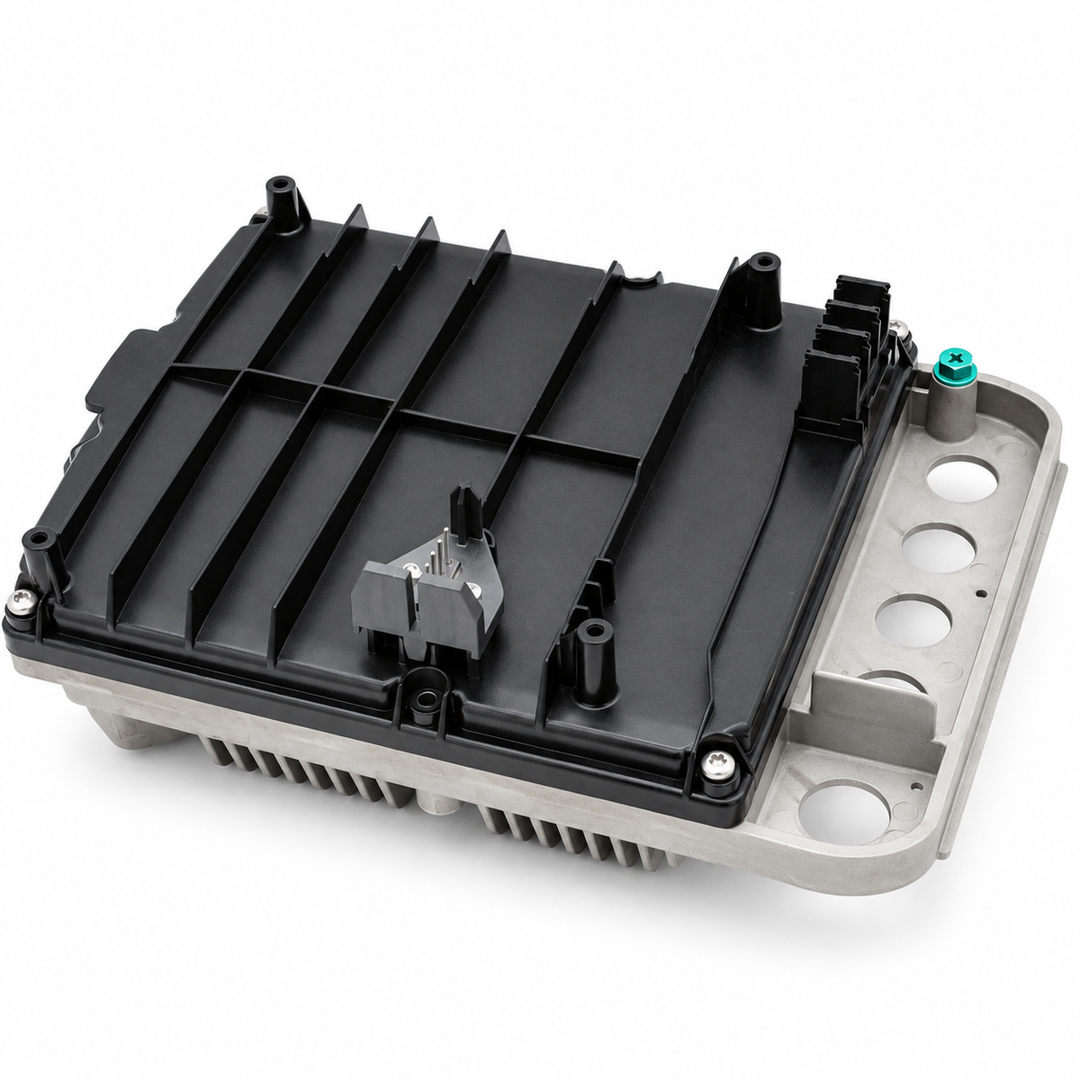 Pentair 356162Z IntelliFlo3 drive underside showing terminal blocks and connectors