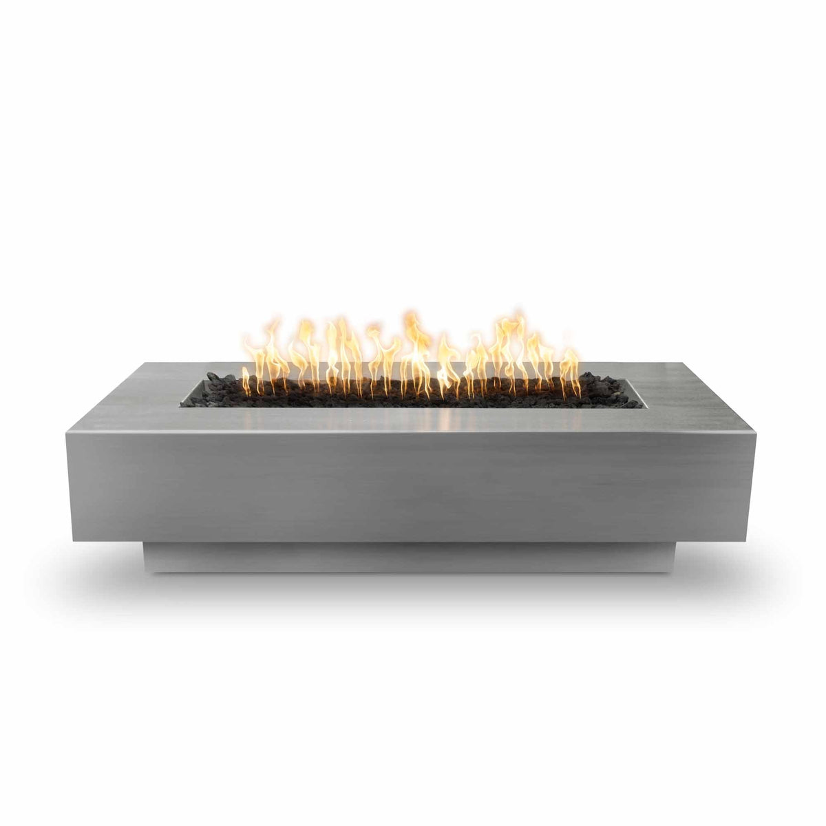 The Outdoor Plus | Coronado Fire Pit - Stainless Steel | 48", 60", 72", 84", 96", 108" | Liquid Propane or Natural Gas | 4 week lead time The Outdoor Plus