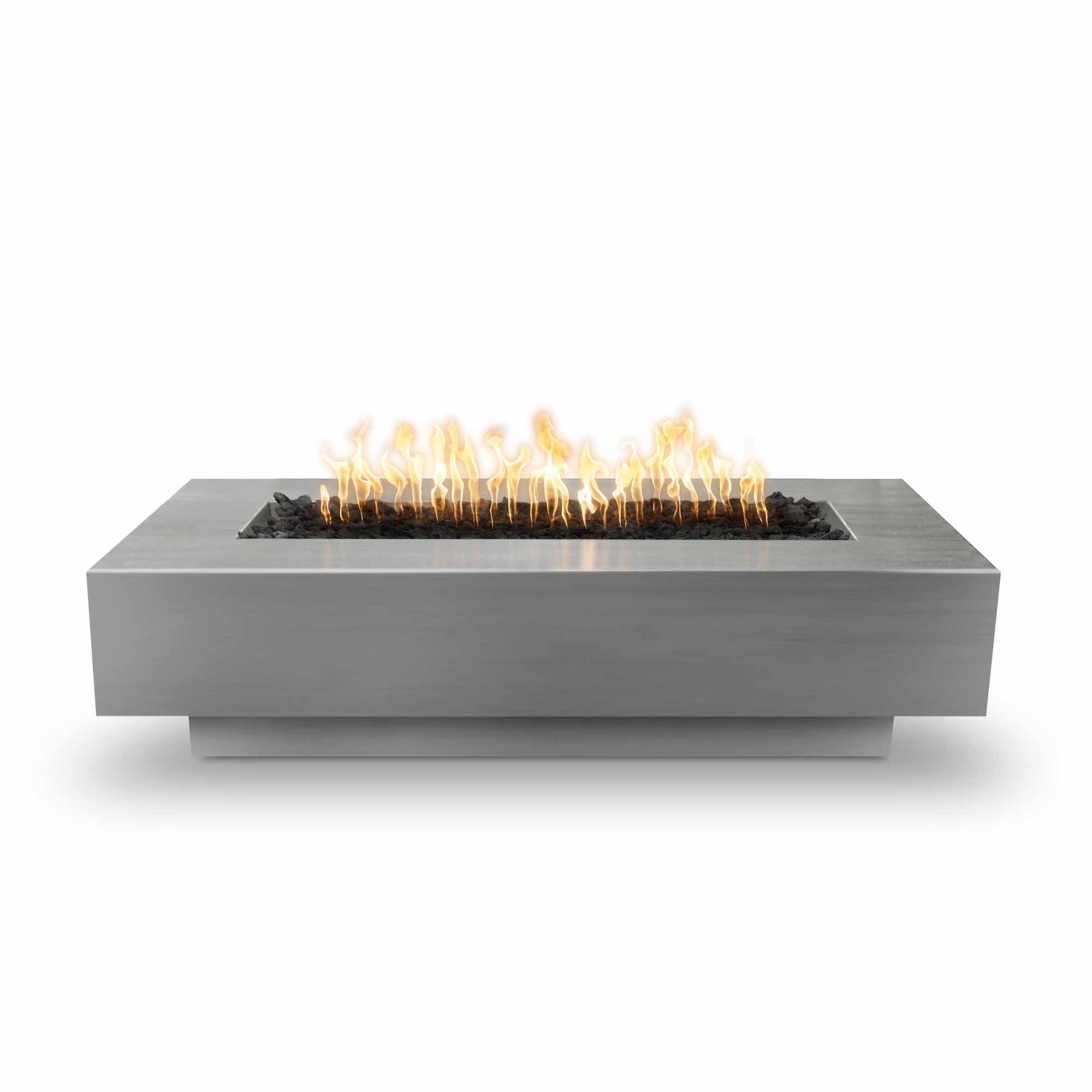 The Outdoor Plus | Coronado Fire Pit - Stainless Steel | 48", 60", 72", 84", 96", 108" | Liquid Propane or Natural Gas | 4 week lead time The Outdoor Plus
