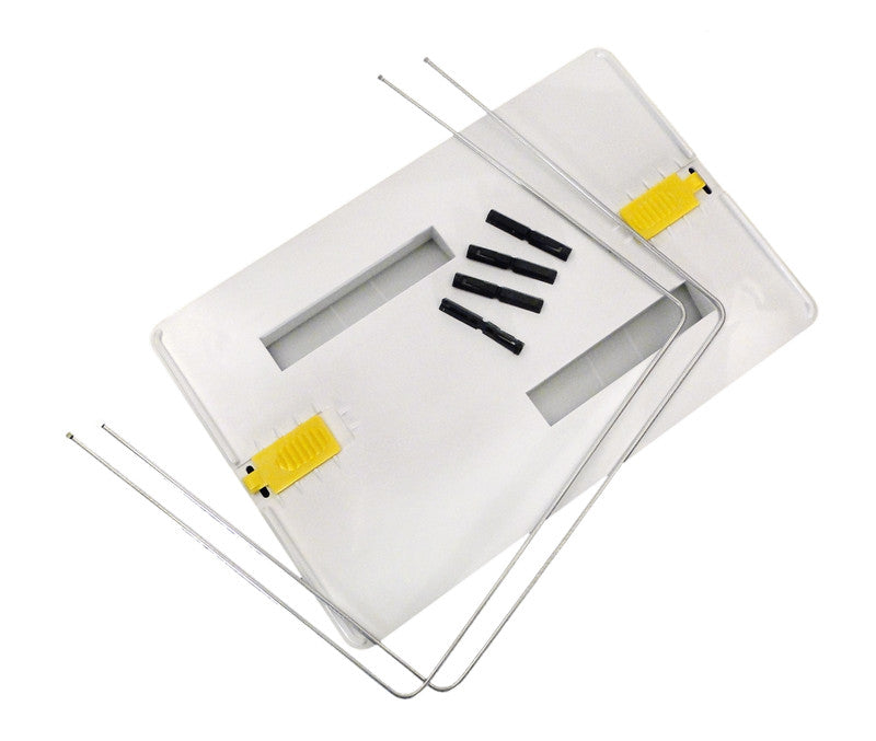 Maytronics | 9995550 | Dolphin White Bottom Lid Assembly & Support