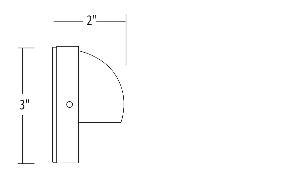 Sollos | 940002 | Deck Post Light-Textured Black - 12V - Fixture Only (7-10 day lead time)