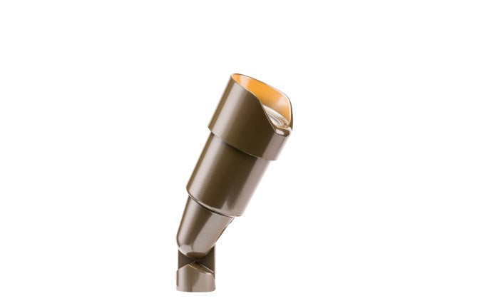 FXLuminaire | RSLED20WFLLSBZ | RS Long Shroud Up Light | Bronze, 20W LED, 2700K Flood