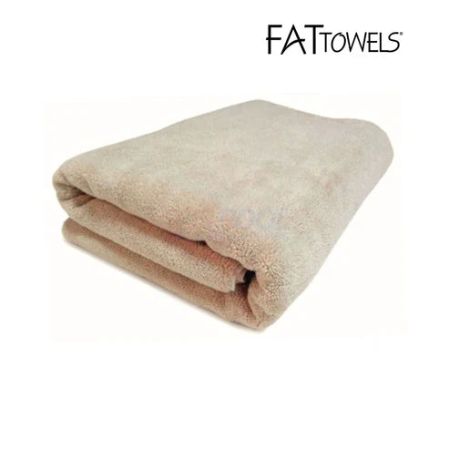 FatTowels | FT30-ECRU / FT30-WW | Oversized Fluffy Terry Beach Towel | 35" x 70" | 10 Pack