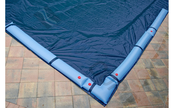 GPC Winter Covers | 772545IGBLB | 20' x 40' Royal Blue/Black Rectangle Winter Pool Cover | Above Ground Pool Cover