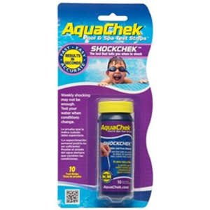 AquaChek ShockChek Test Strips, 10 Strips | 512254