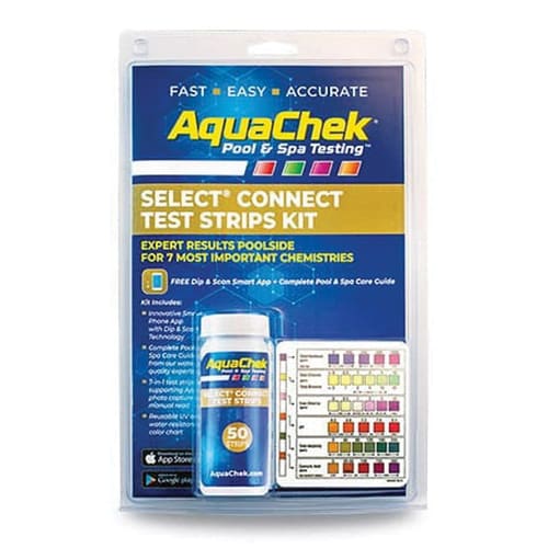 AquaChek 541604APP Select Connect 7-in-1 Test Strips w/ Photo Capture App, 50/Pack