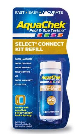 AquaChek 541640APP Select Connect 7-in-1 Refill Test Strips, 50 Strips, 6/Case