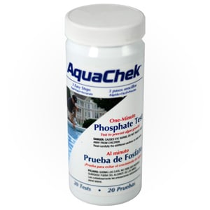 AquaChek 562227 One-Minute Phosphate Test Kit, 20 Strips