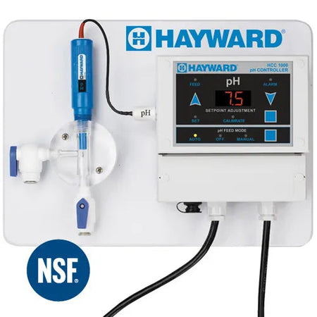 Hayward | HCC2000-AU | HCC 2000 pH/ORP Water Chemistry Controller with Gold ORP Sensor Hayward