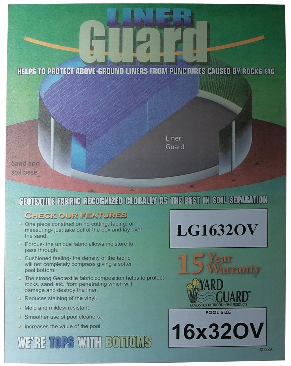 HPI LG1632OV | 16' x 32' Oval Premium Floor Padding