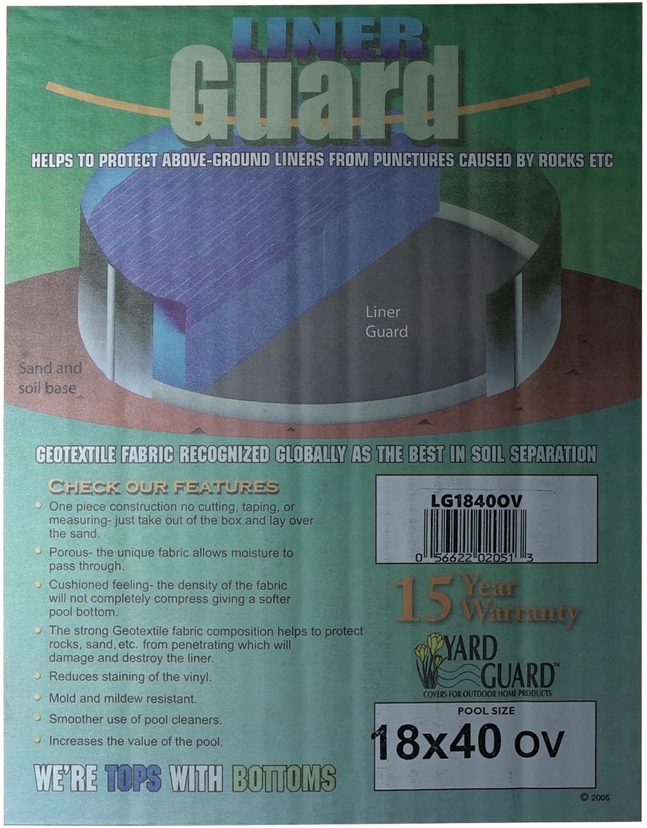 HPI LG1840OV | 18' x 40' Oval Premium Floor Padding