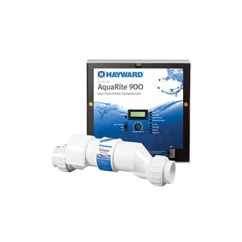 Hayward | AQR925 | AquaRite 900 Salt Chlorine Generator with Extended Life TurboCell | 25,000 Gallons
