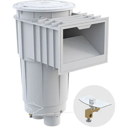 Hayward SkimMaster Skimmer Threaded w/ Float Valve, White | SP1072T2FVA Hayward